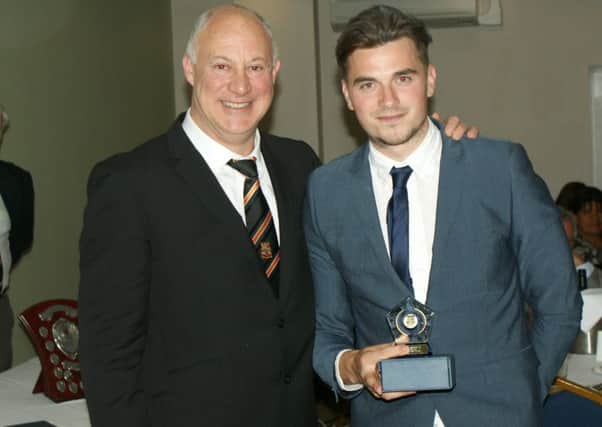Players' Player of the Year Kieron Thorp SUS-151205-124223002