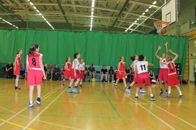 Dorsten basketball team during their visit to Crawley - one of the many events organised by the Crawley Town Twinning Association - picture submitted