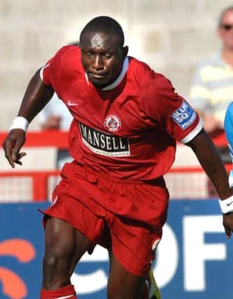 Madjo in action for Reds in 2007