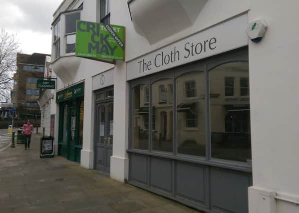 The building previously home to the Cloth Store, in the Carfax.