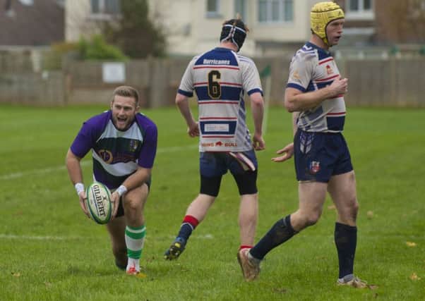 Josh Riggall of Bognor RFC / Picture by Tommy McMillan