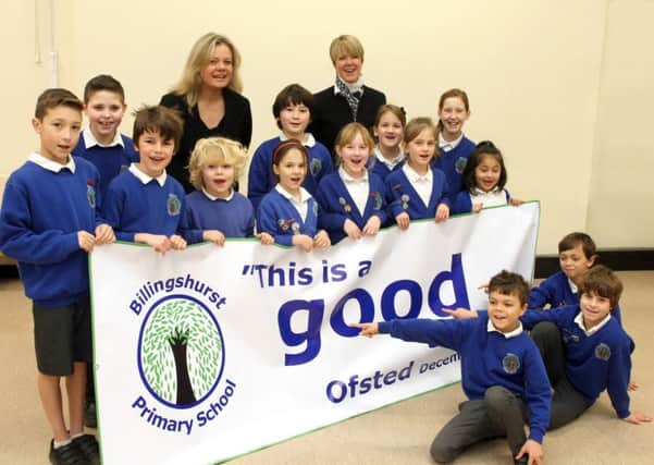 DM1611004a.jpg Billingshurst Primary's ofsted rating has jumped from inadequate to good. Photo by Derek Martin. SUS-160118-212648008