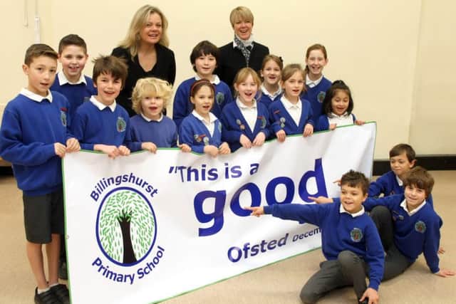 DM1611004a.jpg Billingshurst Primary's ofsted rating has jumped from inadequate to good. Photo by Derek Martin. SUS-160118-212648008