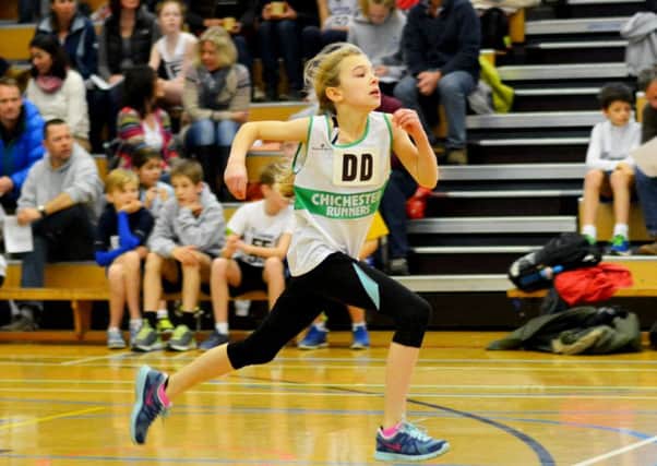 Chichester Runners in sportshall action at Horsham / Picture by Lee Hollyer
