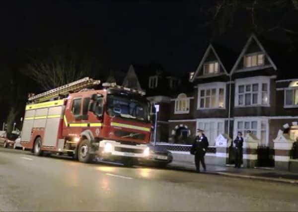 A 53-year-old man was found dead in Hove on Friday night SUS-160124-102447001