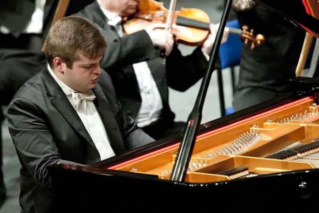 The winner of last years Hastings International Pianist  Competition, Alexander Panfilov, 25, from Russia. SUS-161201-091718001