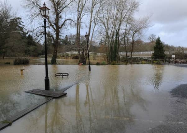 Flooding in Pulborough back in early 2014
