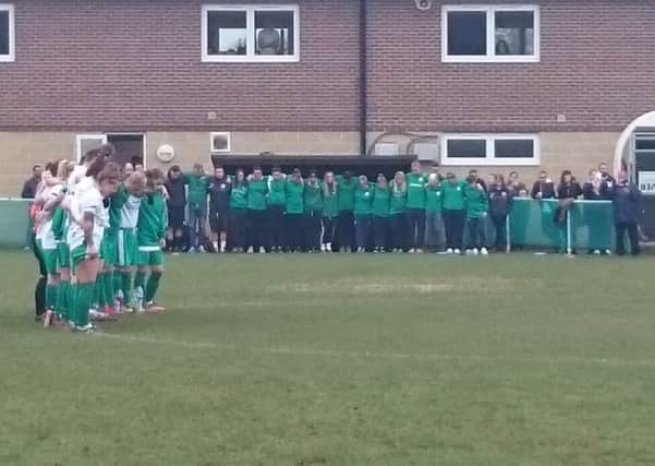 A minute's silence for Joe Sharpe before the City-QPR game