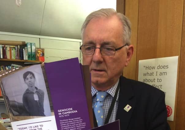 Sir Peter Bottomley, Worthing West MP, calls on people to observe Holocaust Memorial Day (photo submitted). SUS-160125-163946001