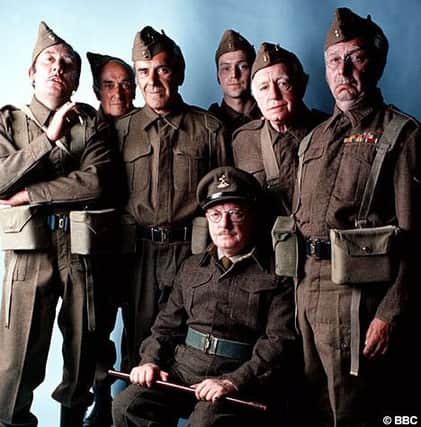 Walmington-on-Sea's finest ... the original cast of Dad's Army