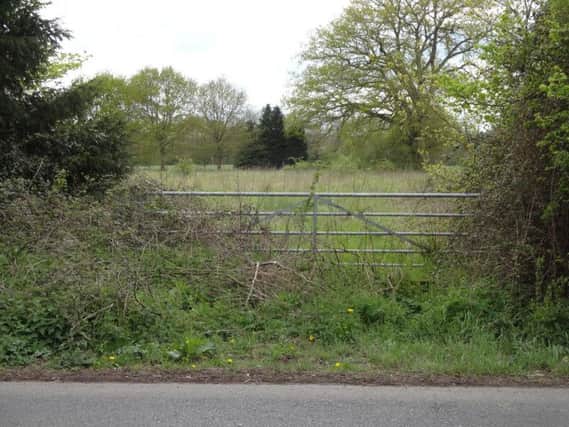 Land south of Loxwood Farm Place  where Crownhall want to build homes
