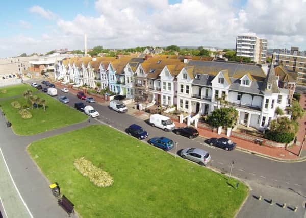 Houses in Worthing are increasingly unaffordable, according  to a report published by the Centre for Cities. Pictured is New Parade, Worthing.