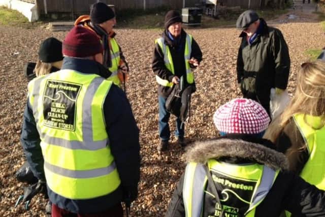 The first East Preston U3A Beach Clean took place on January 14