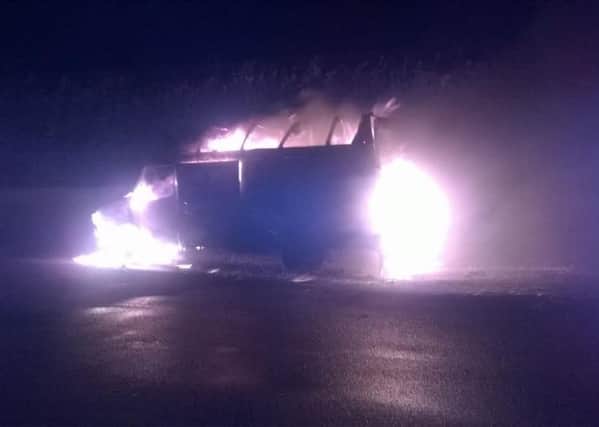 Lewes refugee group's van was torched in Calais SUS-160127-110649001