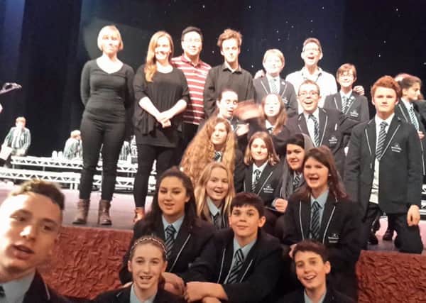 Shoreham Academy students will never forget the day the performed in the West End