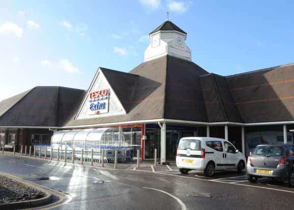 The Tesco supermarket in Fishbourne, where the new student accomodation would be built