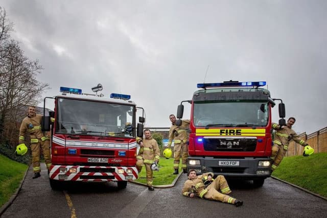Getting Off A Fire Engine Fire engine farewell after 15 years' service