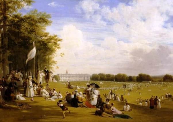 Fete in Petworth Park, 1835, an oil on canvas by William Frederick Witherington that hangs in Petworth House 
Â©National Trust Images/Derrick E. Witty