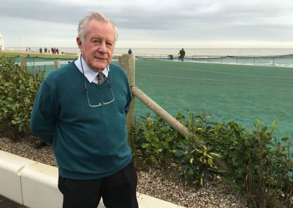 Anthony Hamilton believes the plants on West Parade are unsuitable for the seafront environment