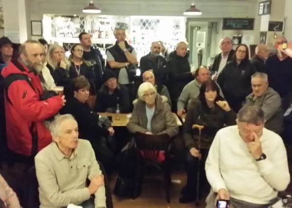 Resident meeting at Cratree pub Lancing to oppose 3G pitch SUS-160202-123529001