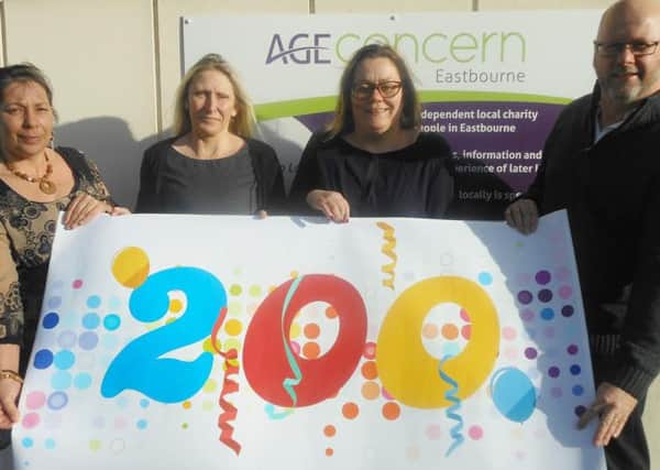 Age Concern and Wellbeing celebrate 200th referal SUS-160302-121643001