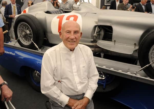 Sir Stirling Moss at the Festival of Speed at Goodwood