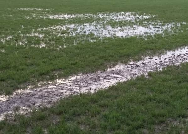 Today's football action has been decimated by the wet weather