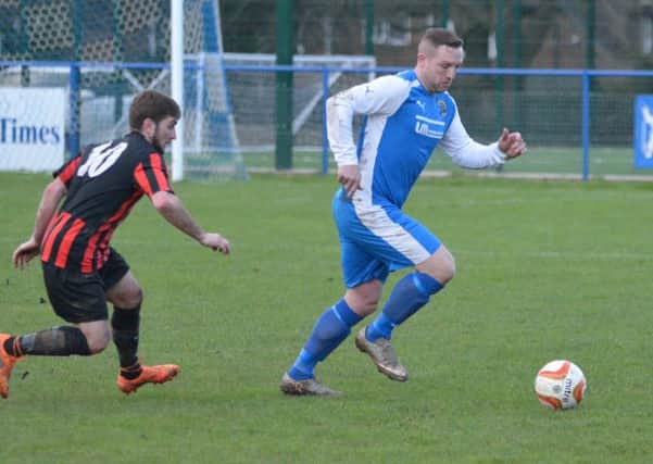 Haywards Heath Reserves beat Rottingdean 3-2 to reach the semi-final of the Intermediate Cup. Picture by Grahame Lehkyj