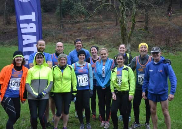 Tone Zoners at the Chilly Hilly race