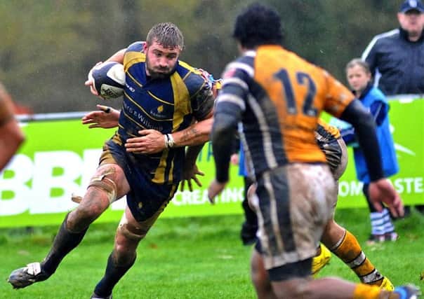 Liam Perkins touched down Raiders try at Southend on Saturday