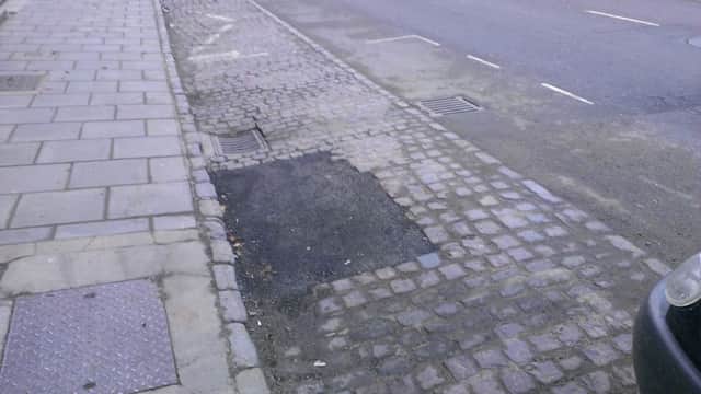 Temporary surface for North Street