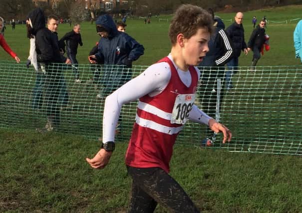 Joseph performed well for the Harriers in the Cross Country Championships on Sunday at Parliament Hill Fields in London.