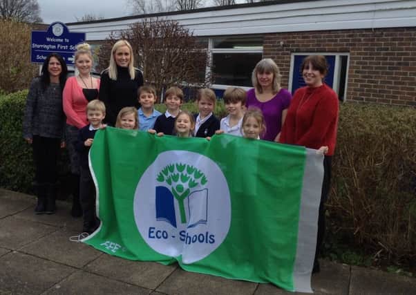 Storrington First School has won a Green Flag