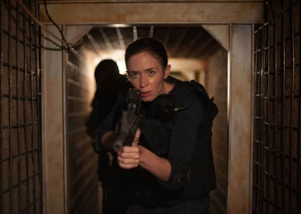 Emily Blunt as FBI agent Kate Macer in Sicario