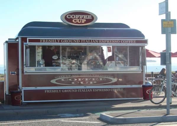 An example of a Coffee Cup outlet on Southsea seafront submitted with the plans for an outlet on Bognor Regis Esplanade