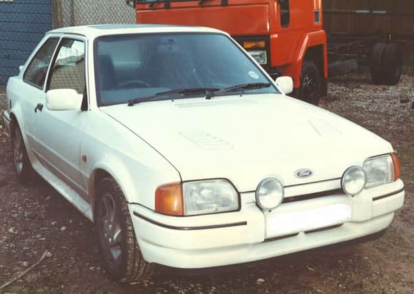Cars like 1980s Ford Escorts are being targeted by thieves