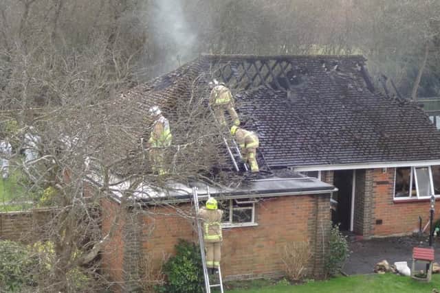 The couple's bodies were found in their burning bungalow in Maybush Drive, Chidham
