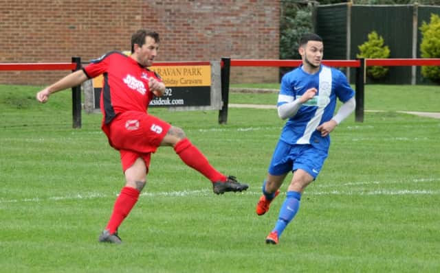 Danny Towers netted Wick's goal in their defeat to AFC Uckfield on Tuesday