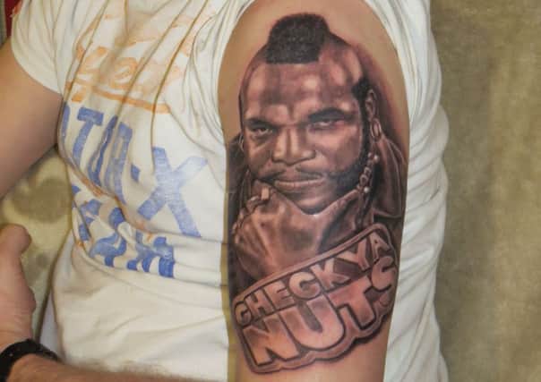 'I pity the fool' who doesn't like this tattoo