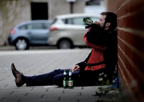 Street drinking could soon be made illegal. Picture posed by model
