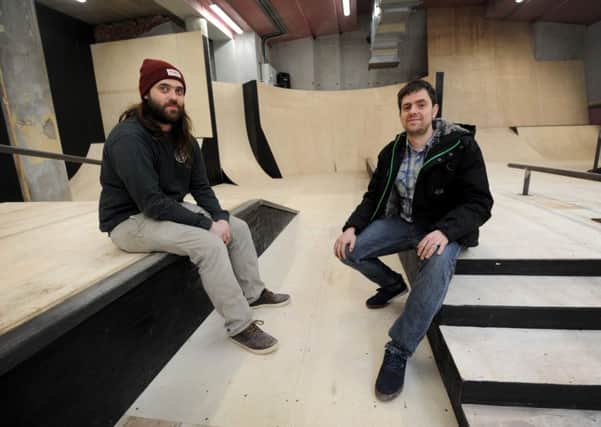 Source BMX Skate Park press preview before the park opens on 13/2/16.  Owners Marc (left) and Richard Moore. SUS-160902-165044001