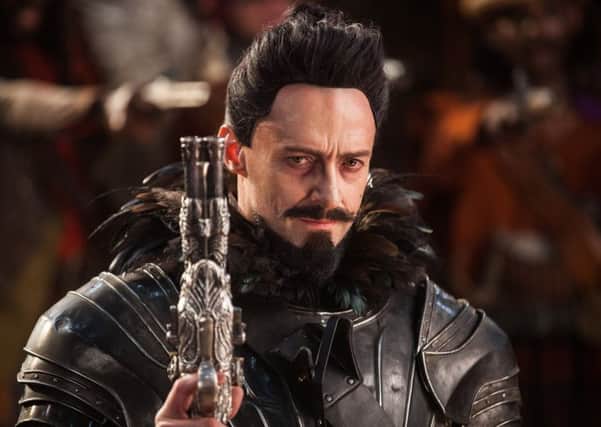 Hugh Jackman stars as Blackbeard in Pan