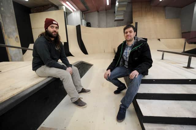 Source BMX Skate Park press preview before the park opens on 13//2/16.

Marc (left) and Richard Moore. SUS-160902-165044001
