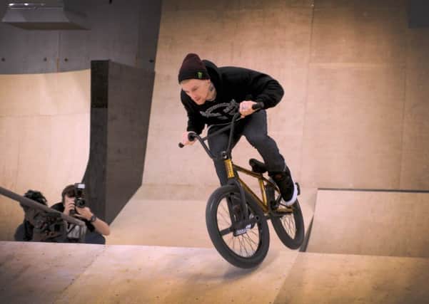 Source BMX Skate Park press preview before the park opens on 13//2/16. SUS-160902-165238001