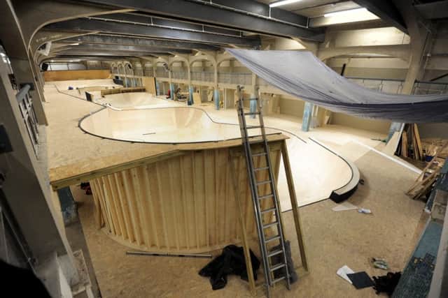 Source BMX Skate Park press preview before the park opens on 13//2/16. SUS-160902-164949001