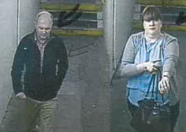 Steven Martins and Nicole Phillips. Photo contributed by British Transport Police.