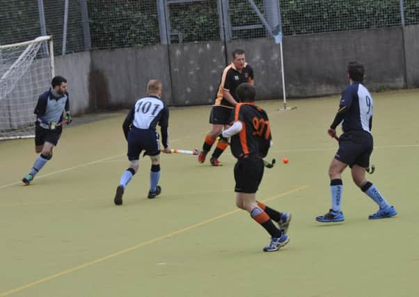 Action from South Saxons' 5-3 victory at home to Penguin last weekend. Picture by Simon Newstead (SUS-160602-211202002)