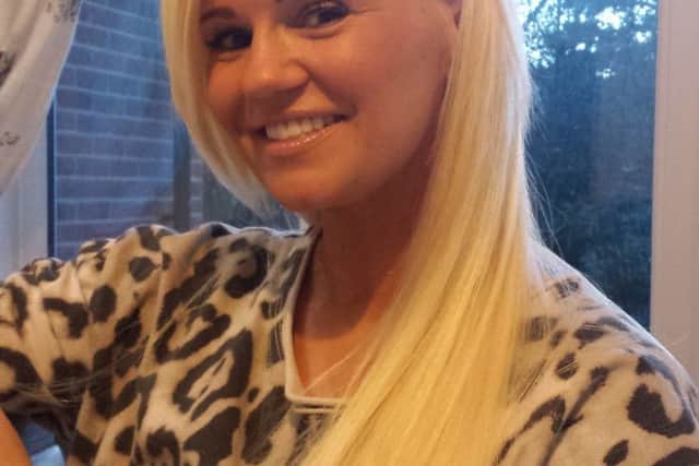 Kerry Katona with her new hair extensions SUS-160215-150106001