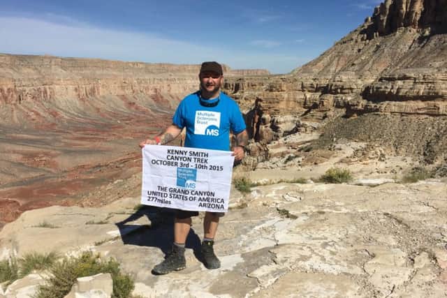 Kenny on completing his Grand Canyon trek