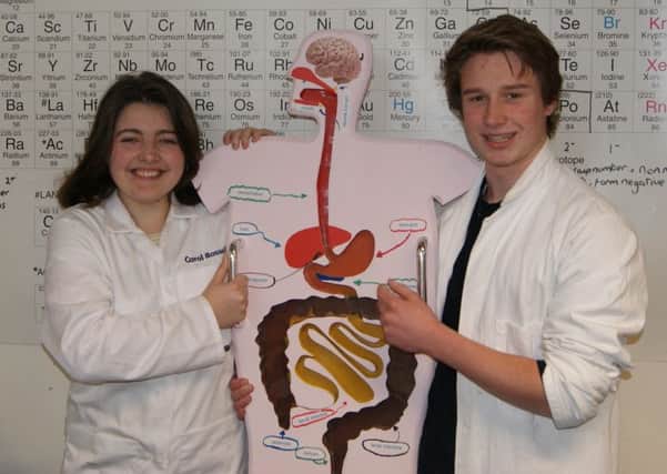 Carol Rossell and Flynn Jeffery were among the top entrants in this years British Biology Olympiad